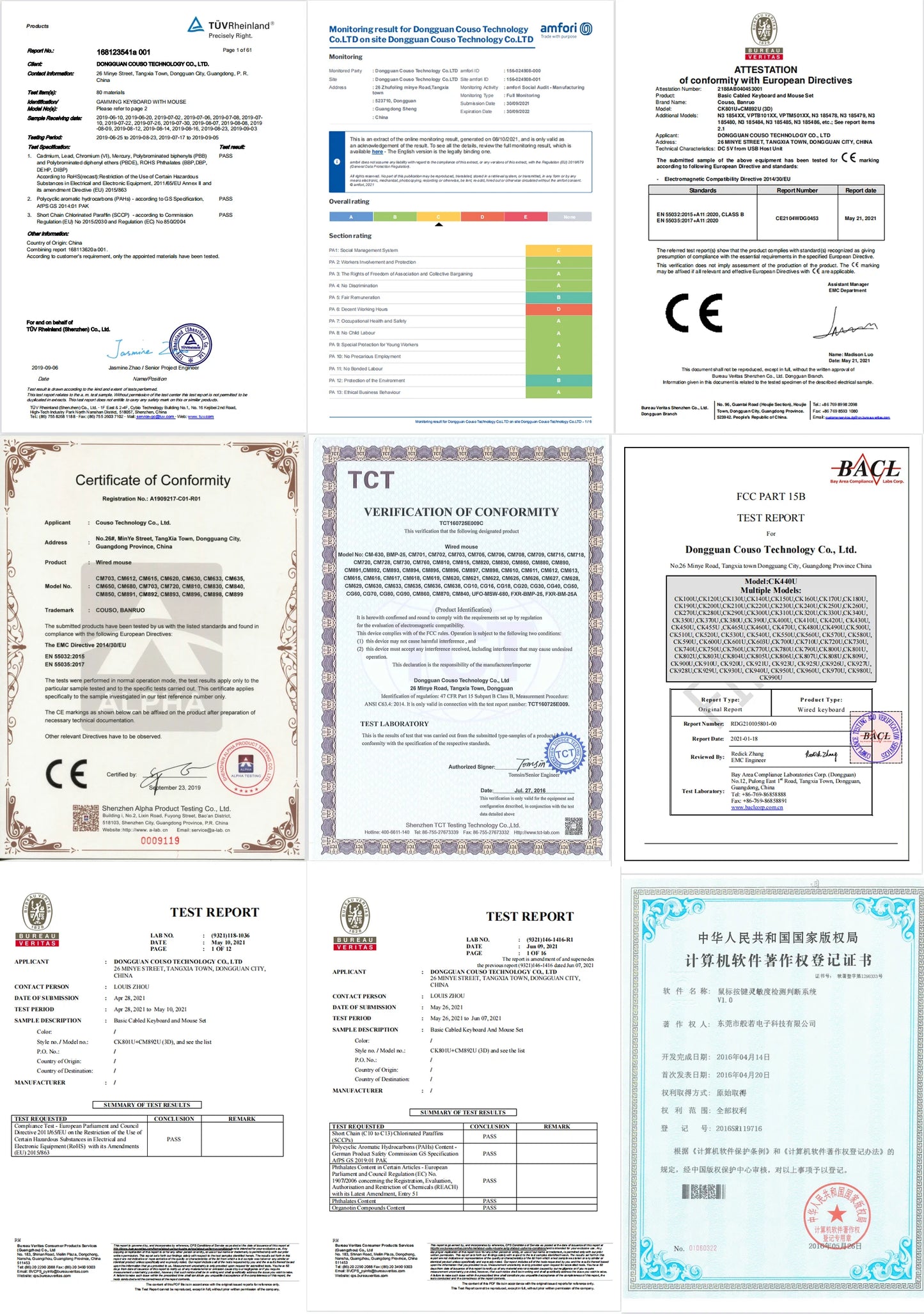 COUSO Venta al por mayor Teclado de jugador personalizado Teclado retroiluminado RGB Teclado mecánico ratón Juegos de ordenador Teclado y ratón Combos