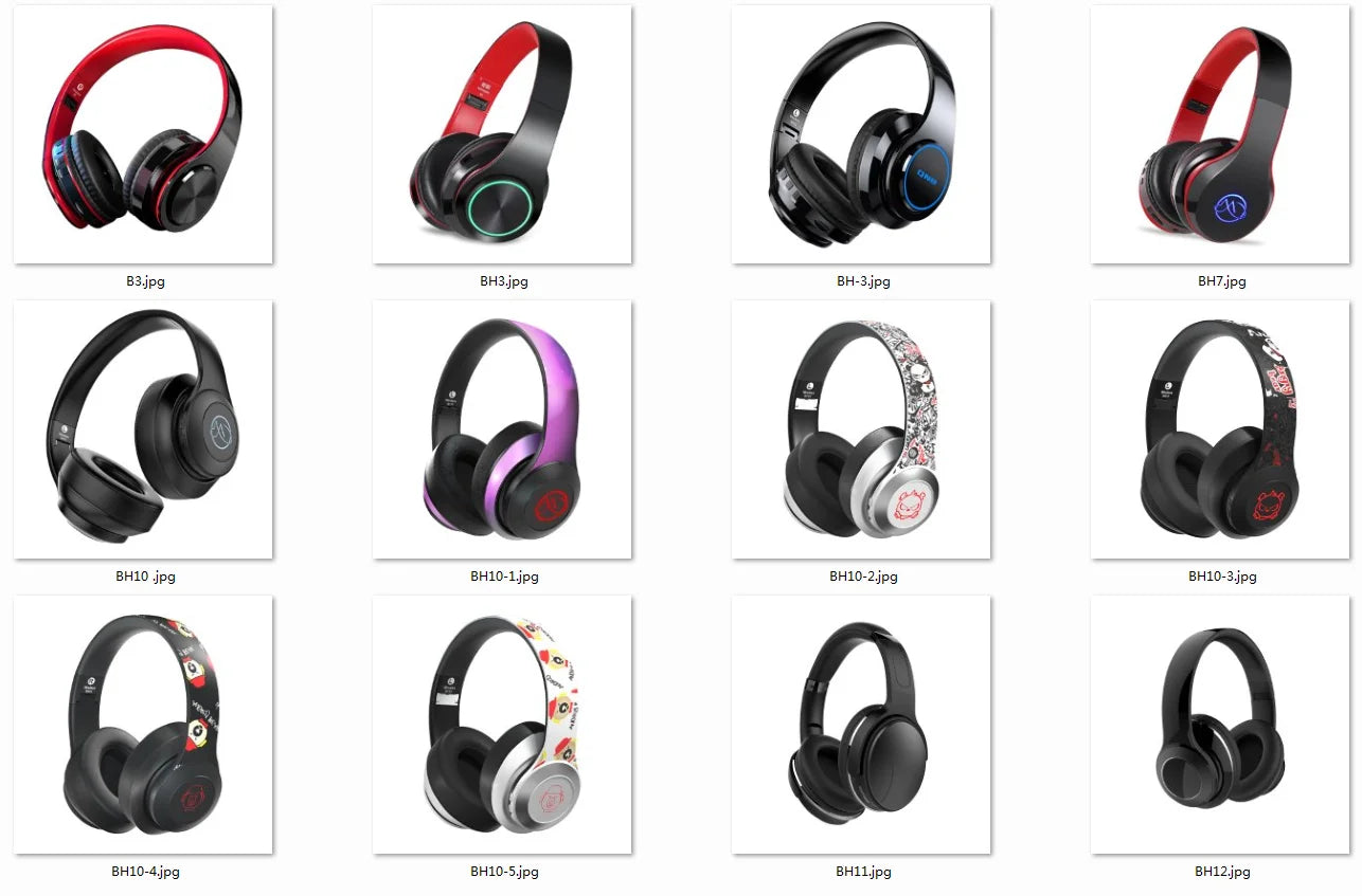 BH22 Over Ear Hifi Headset Wireless Earphone Earbuds Audifono Bluetooth Auriculares HIFI Headphone in Earphone & Headphone