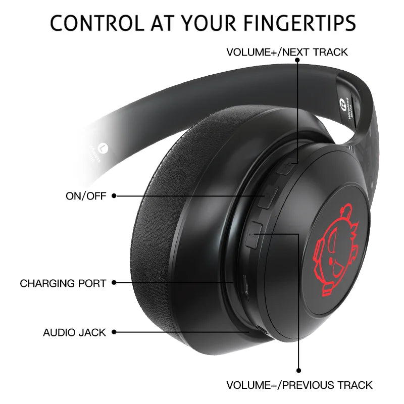 BH22 Over Ear Hifi Headset Wireless Earphone Earbuds Audifono Bluetooth Auriculares HIFI Headphone in Earphone & Headphone