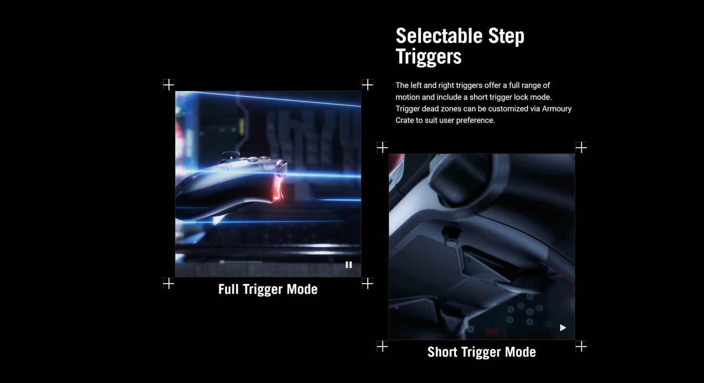 Asus Rog 2,4G inalámbrico Raikiri Pro Pc Gamepad controladores de juego Oled conectividad versátil adecuado para Xbox Series X Pc gamer